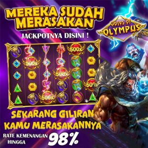 Slot Online Gates of Olympus: Rate Kemenangan Hingga 98%, Mitos atau Fakta?